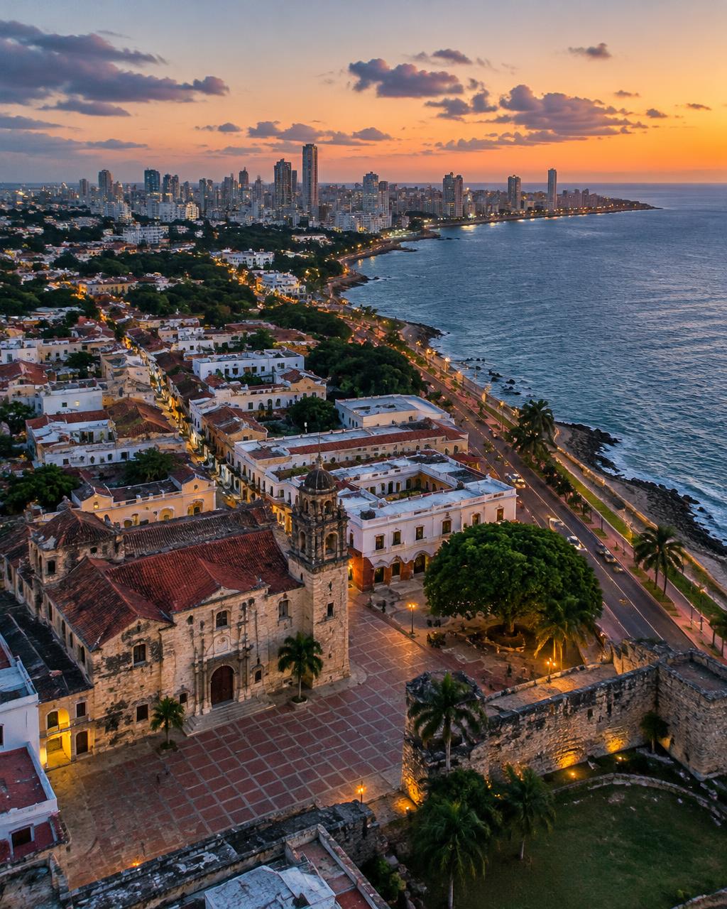 Paisaje de Santo Domingo